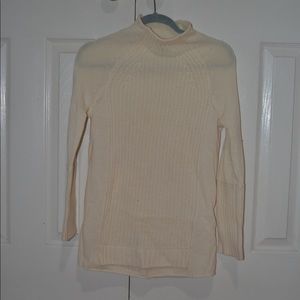 JCREW soft white sweater